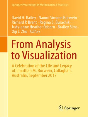 cover image of From Analysis to Visualization